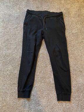 South Pole Black Men's Jogger Sweatpants with Drawstring